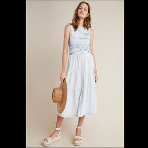 Anthropologie Cloth and stone skirt size L